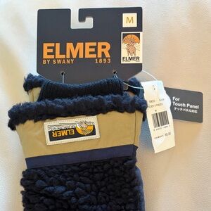 Elmer by Swany Black and Tan Gloves